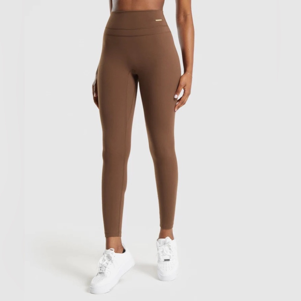 •SOLD• Gymshark Whitney Simmons Dandelion Brown Leggings